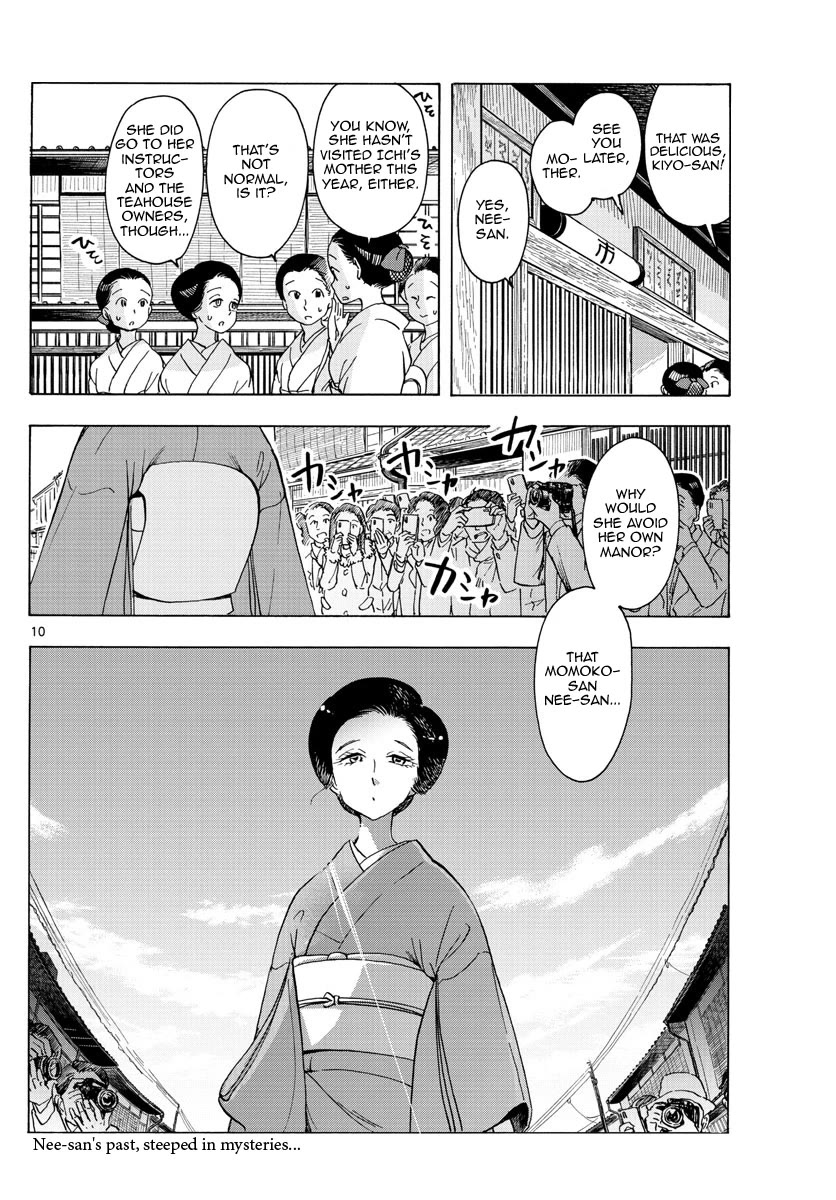 Maiko-san Chi no Makanai-san Chapter 239 page 10 - Chapter 239: A Place to Return To