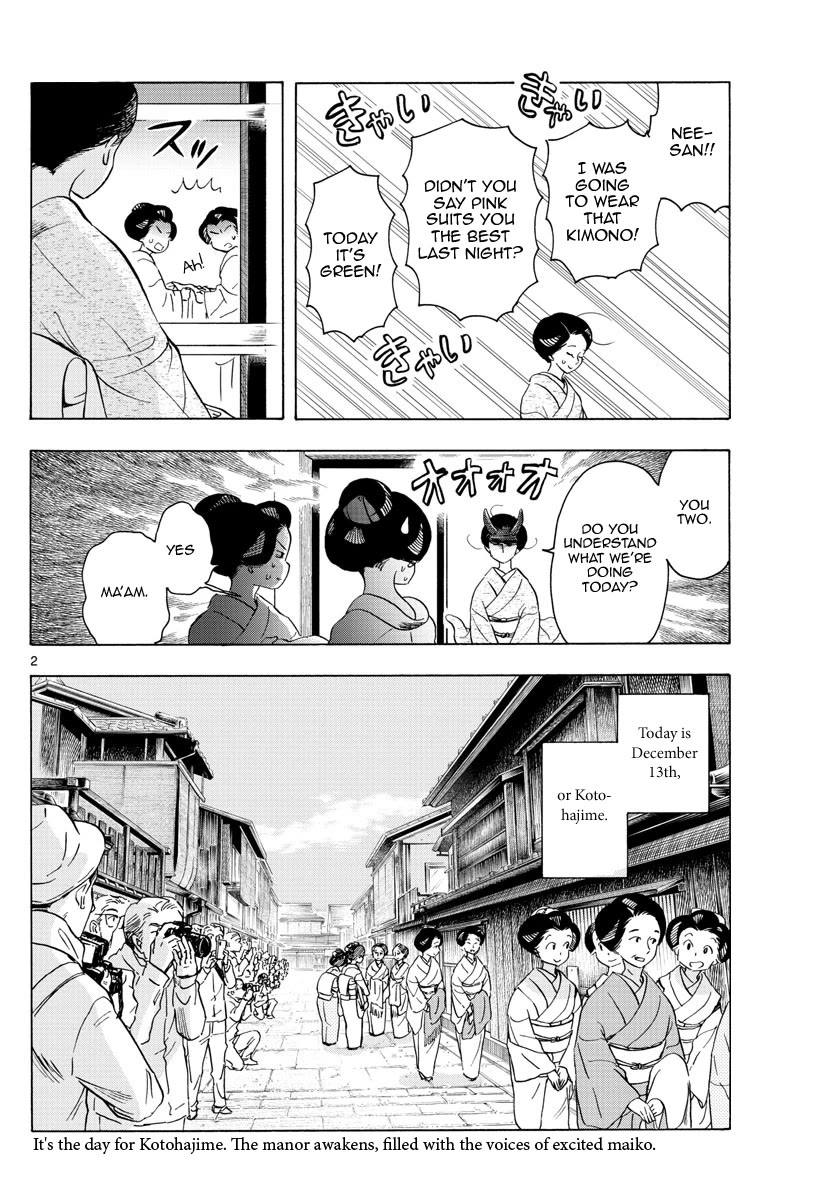 Maiko-san Chi no Makanai-san Chapter 239 page 2 - Chapter 239: A Place to Return To