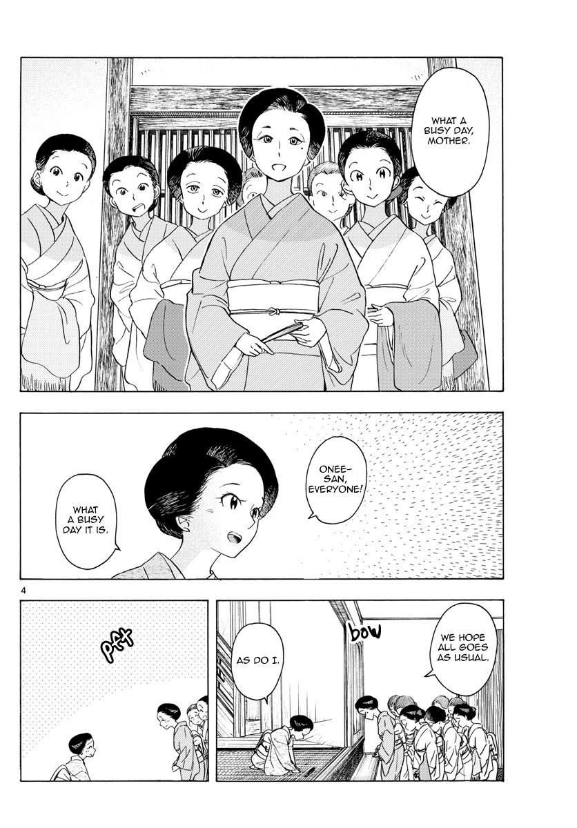 Maiko-san Chi no Makanai-san Chapter 239 page 4 - Chapter 239: A Place to Return To