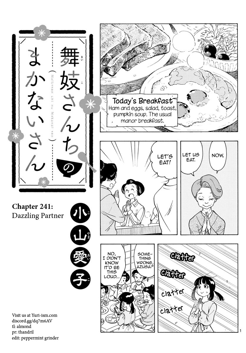 Maiko-san Chi no Makanai-san Chapter 241 page 1 - Chapter 241: Dazzling Partner