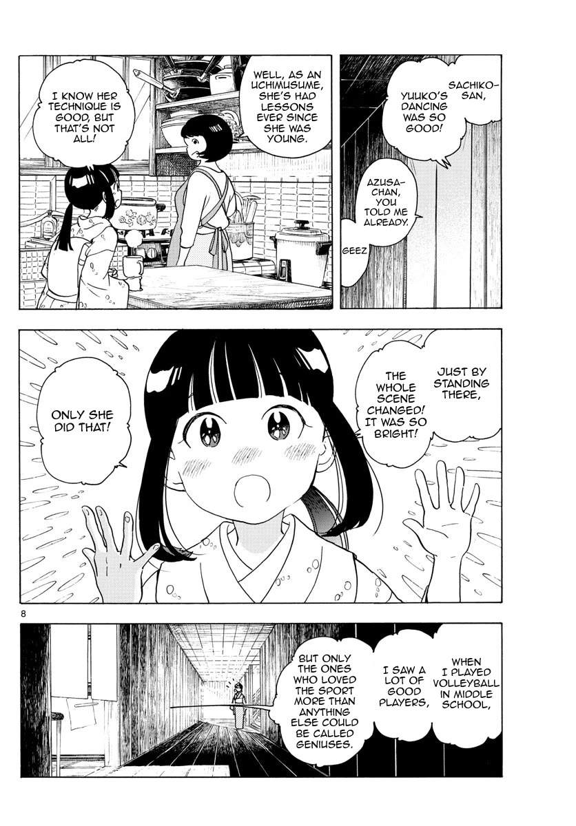 Maiko-san Chi no Makanai-san Chapter 241 page 8 - Chapter 241: Dazzling Partner