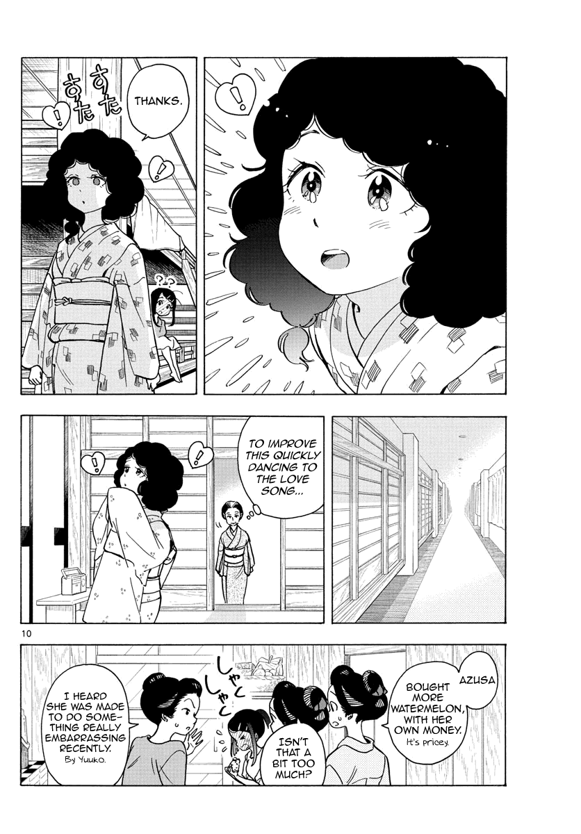 Maiko-san Chi no Makanai-san Chapter 247 page 10 - Chapter 247: How It Feels to Fall in Love