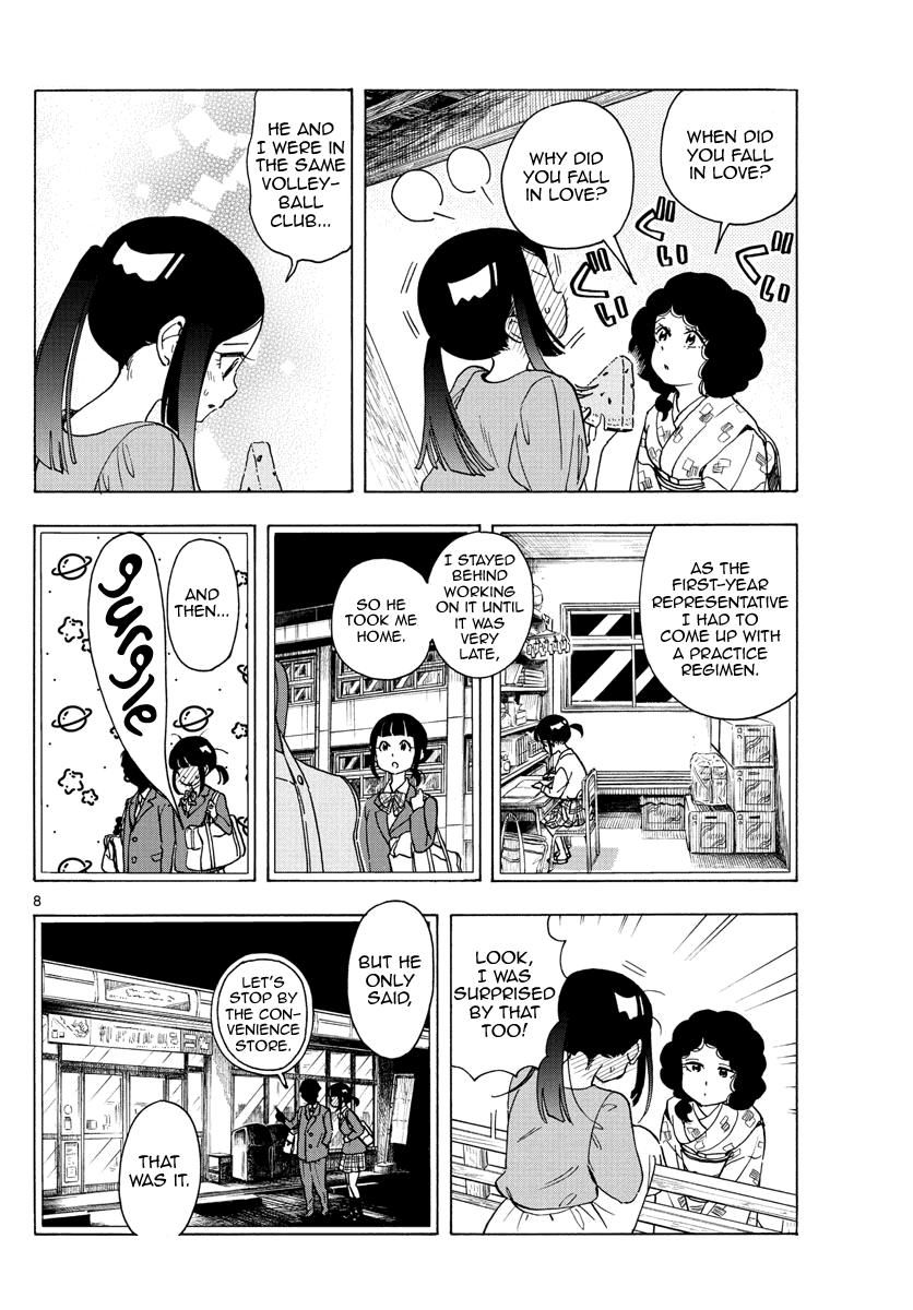 Maiko-san Chi no Makanai-san Chapter 247 page 8 - Chapter 247: How It Feels to Fall in Love