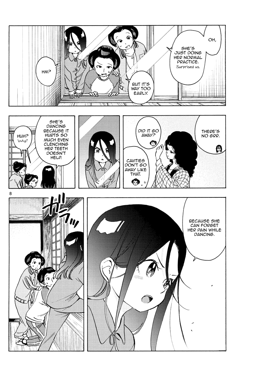 Maiko-san Chi no Makanai-san Chapter 249 page 8 - Chapter 249: Stubborn