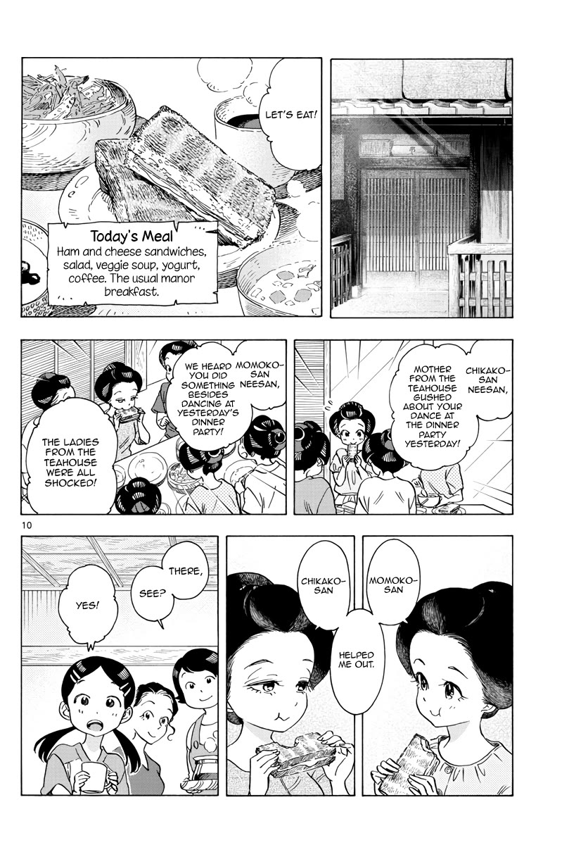 Maiko-san Chi no Makanai-san Chapter 253 page 10 - Chapter 253: On Their Own