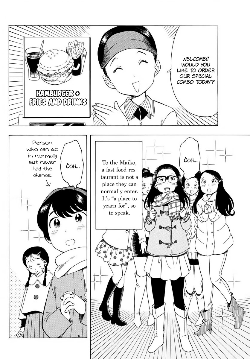 Maiko-san Chi no Makanai-san Chapter 27 page 4 - Chapter 27: Kyoto, Once More