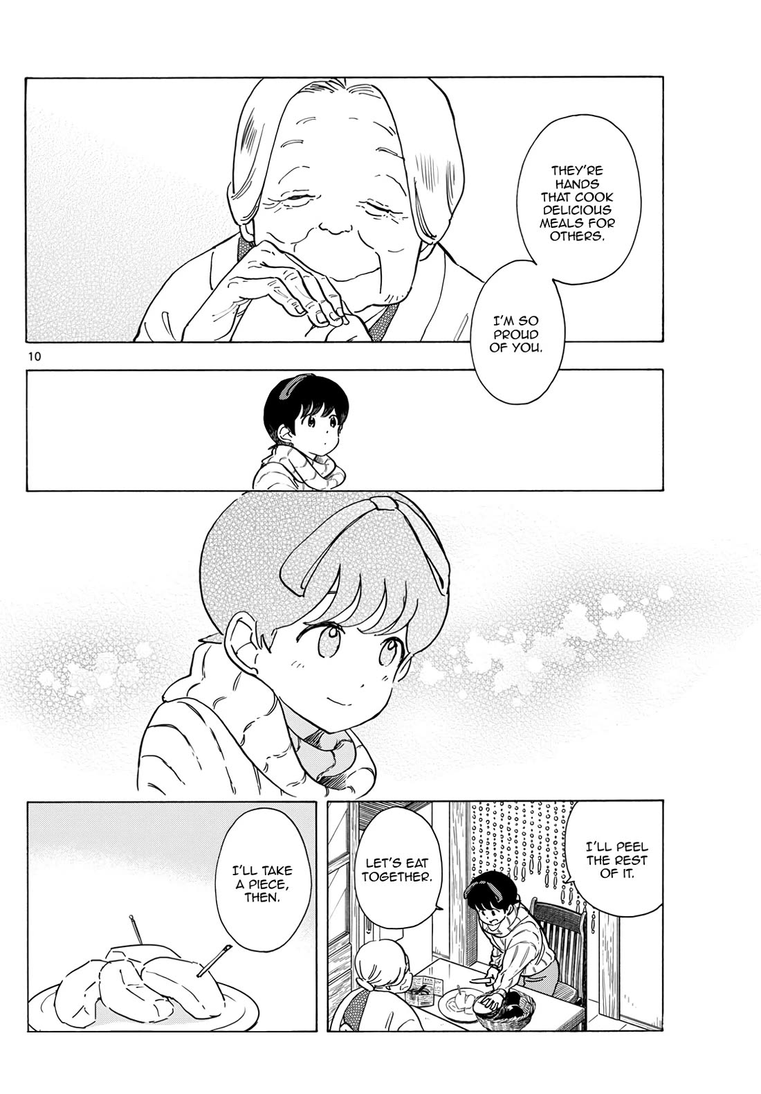 Maiko-san Chi no Makanai-san Chapter 270 page 10 - Chapter 270: Same Hands