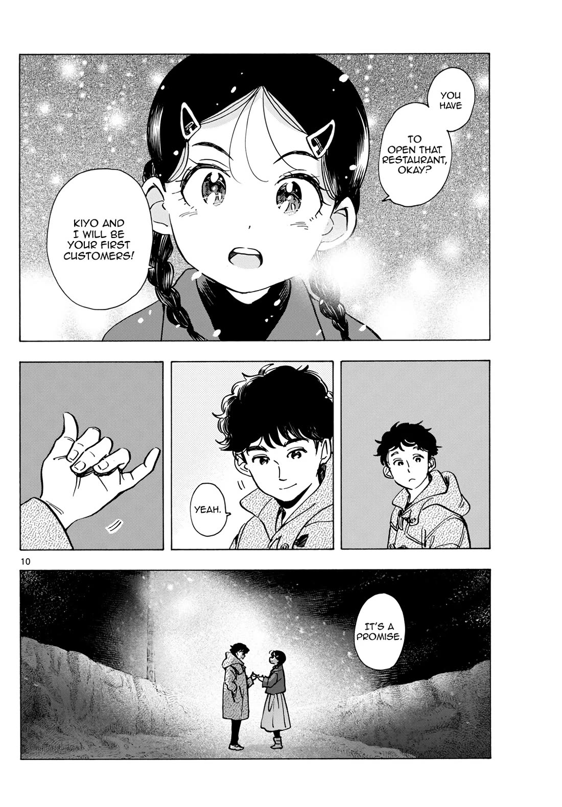 Maiko-san Chi no Makanai-san Chapter 272 page 10 - Chapter 272: Promise