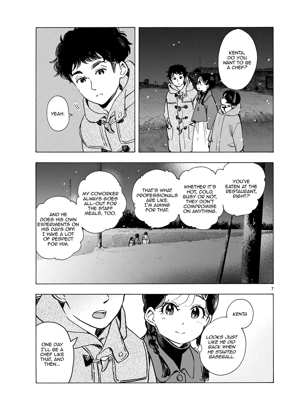 Maiko-san Chi no Makanai-san Chapter 272 page 7 - Chapter 272: Promise