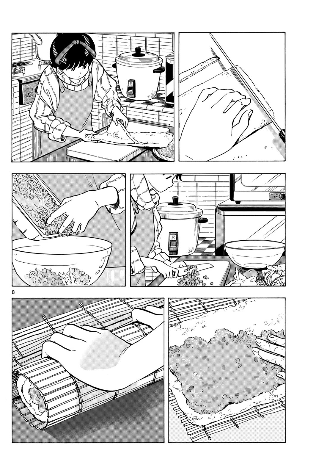 Maiko-san Chi no Makanai-san Chapter 275 page 8 - Chapter 275: Kiyo's Energy