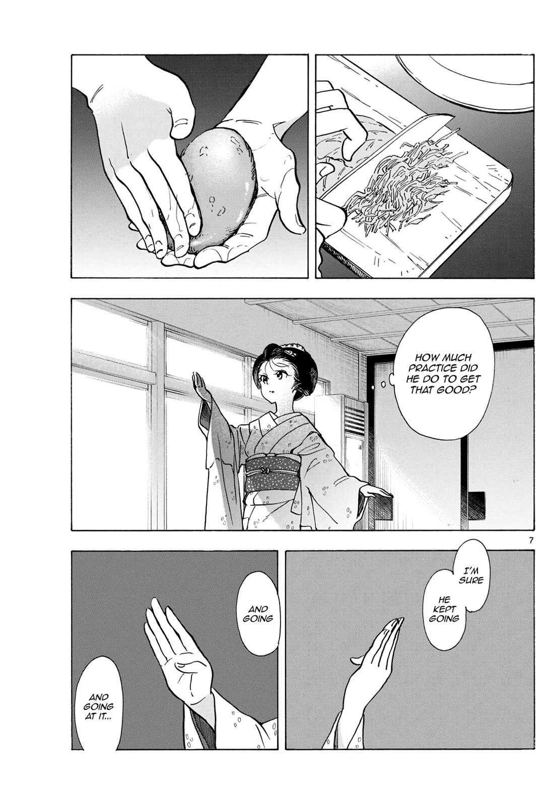 Maiko-san Chi no Makanai-san Chapter 276 page 7 - Chapter 276: Sumire's Energy