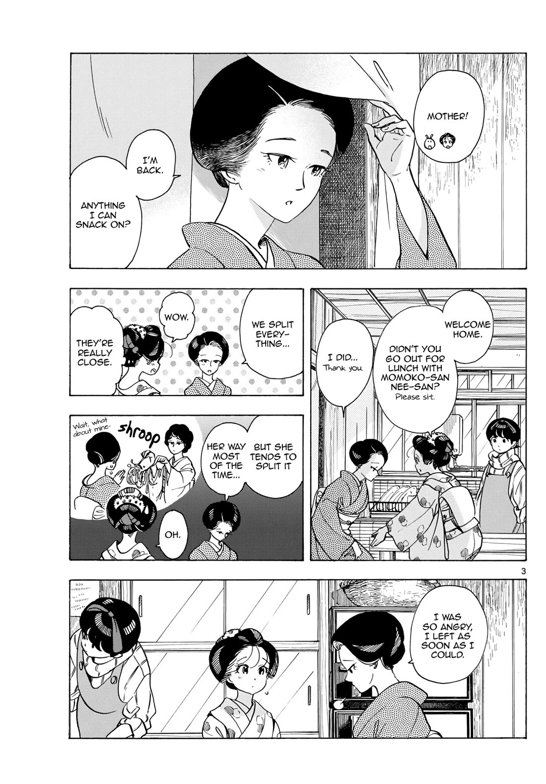 Maiko-san Chi no Makanai-san Chapter 277 page 3 - Chapter 277: Re-center