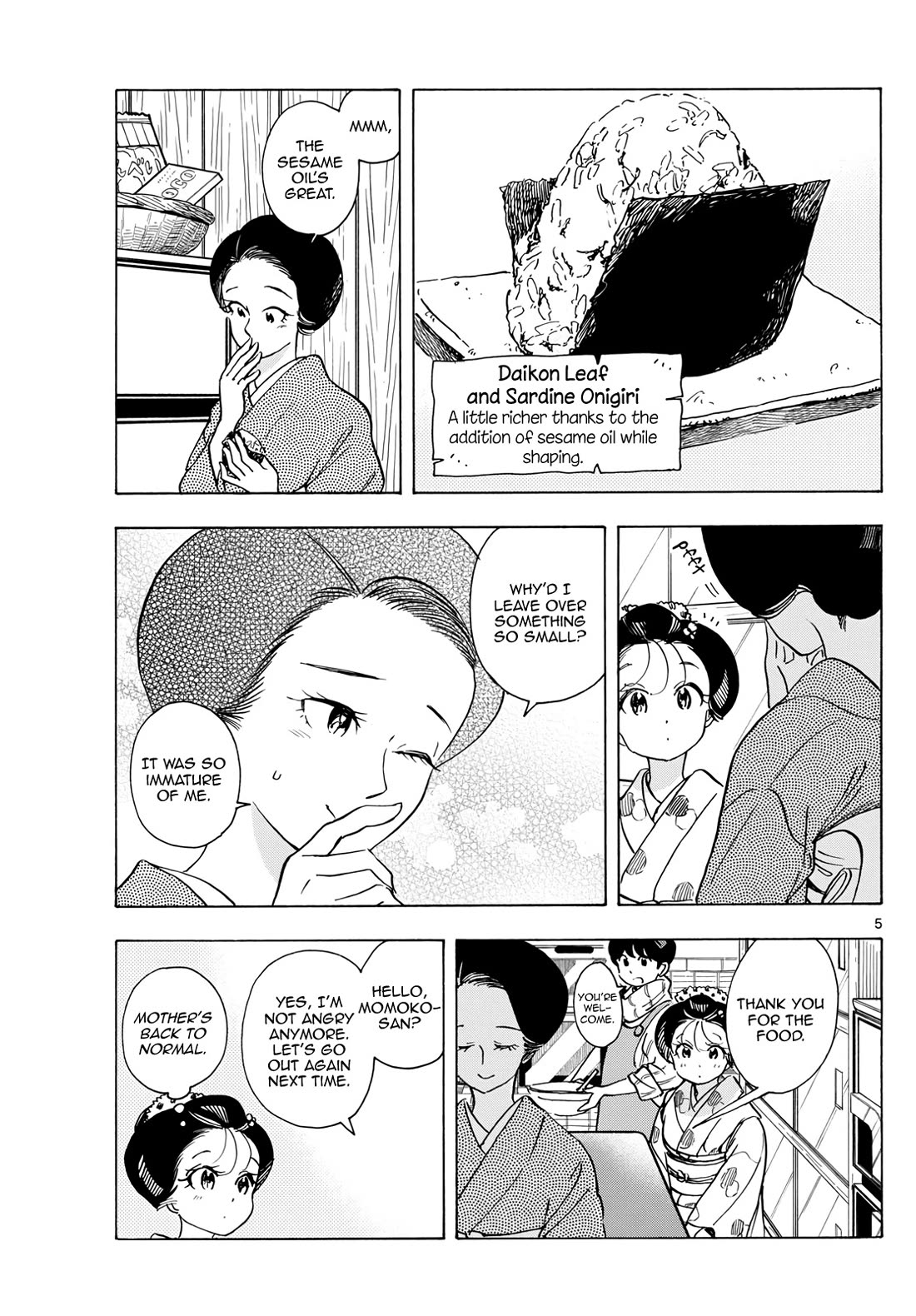 Maiko-san Chi no Makanai-san Chapter 277 page 5 - Chapter 277: Re-center