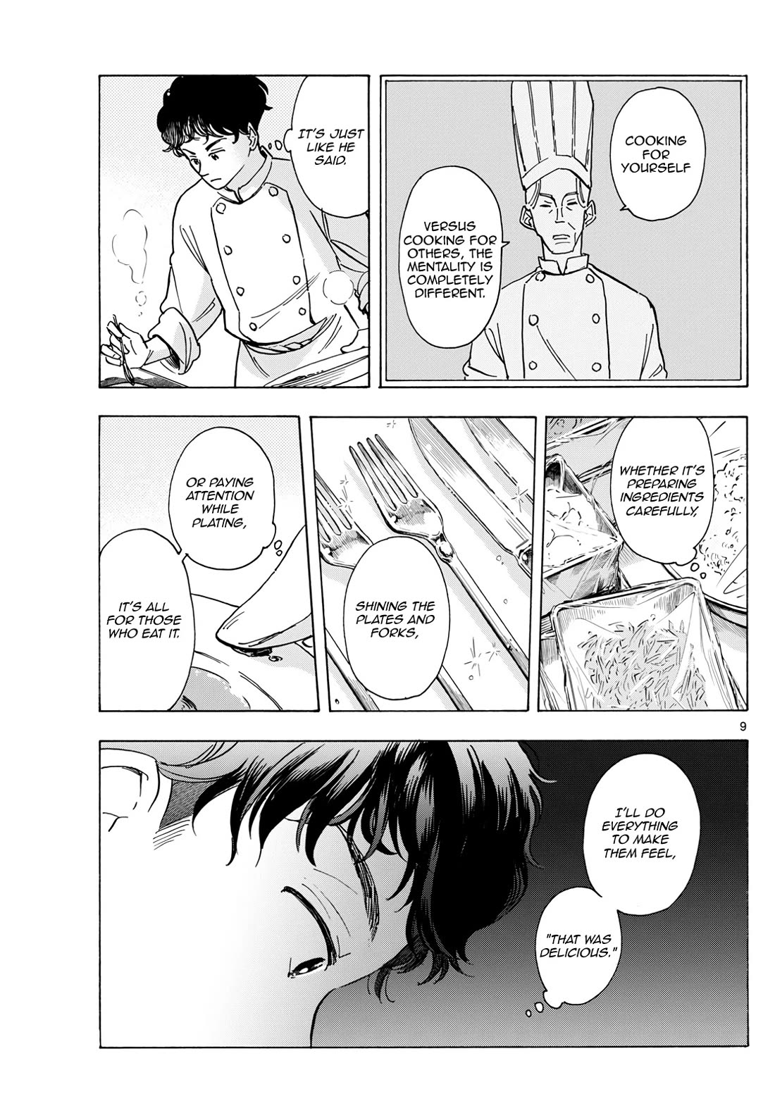 Maiko-san Chi no Makanai-san Chapter 278 page 9 - Chapter 278: Seriously