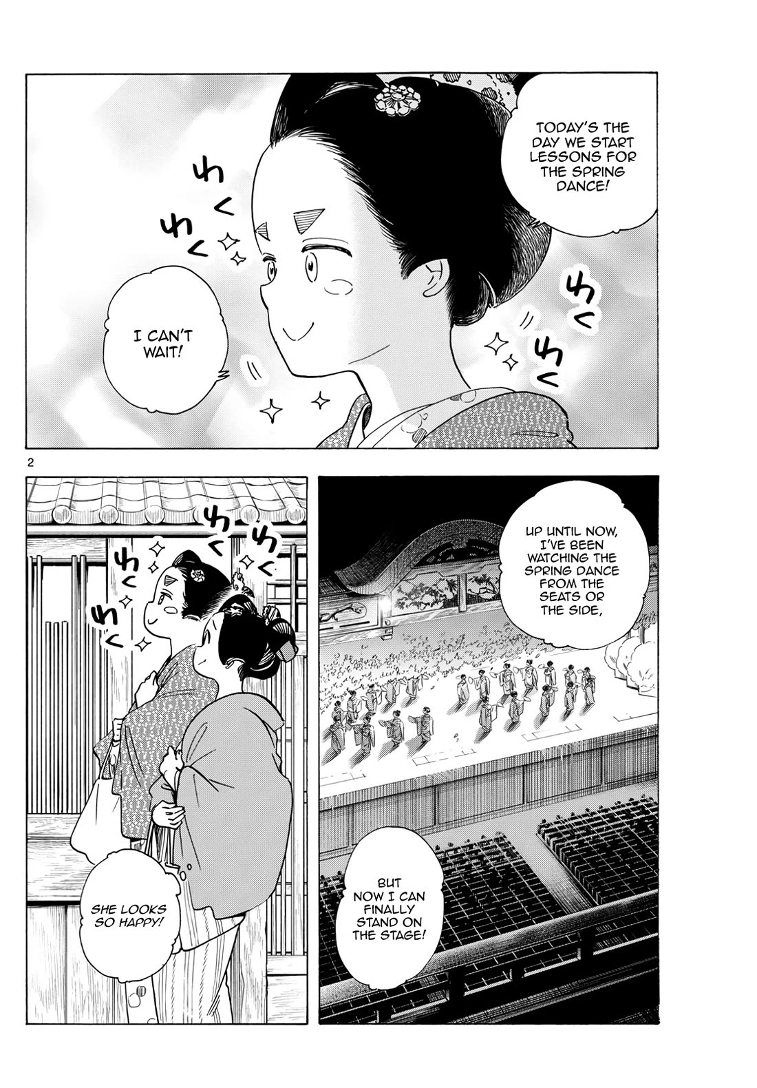 Maiko-san Chi no Makanai-san Chapter 279 page 2 - Chapter 279: Approaching Spring