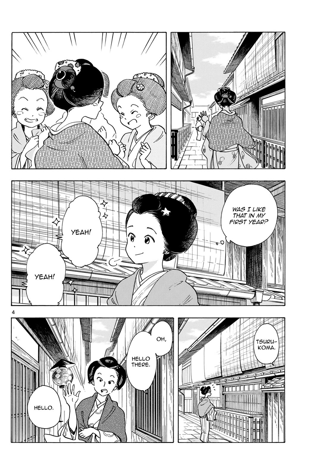 Maiko-san Chi no Makanai-san Chapter 279 page 4 - Chapter 279: Approaching Spring