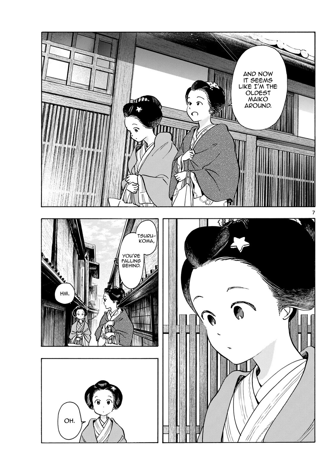Maiko-san Chi no Makanai-san Chapter 279 page 7 - Chapter 279: Approaching Spring