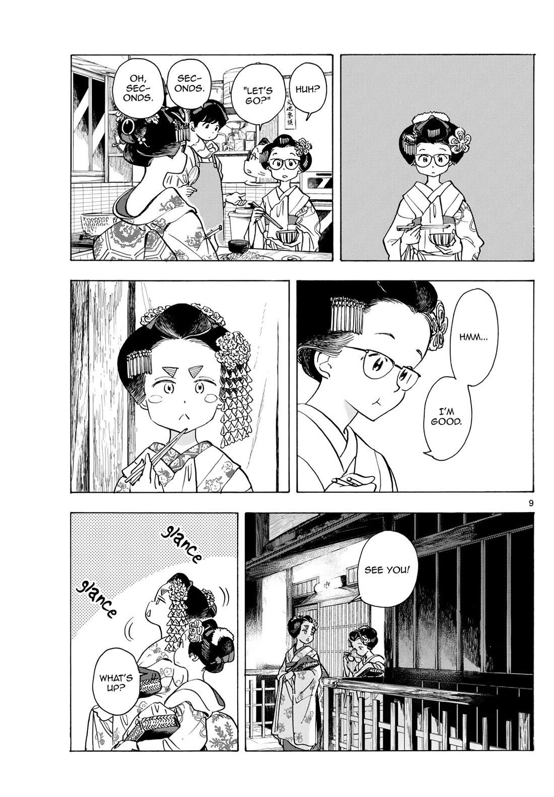 Maiko-san Chi no Makanai-san Chapter 280 page 9 - Chapter 280: What to Do?