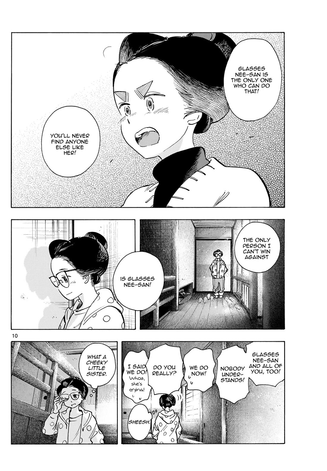 Maiko-san Chi no Makanai-san Chapter 281 page 10 - Chapter 281: My Nee-san