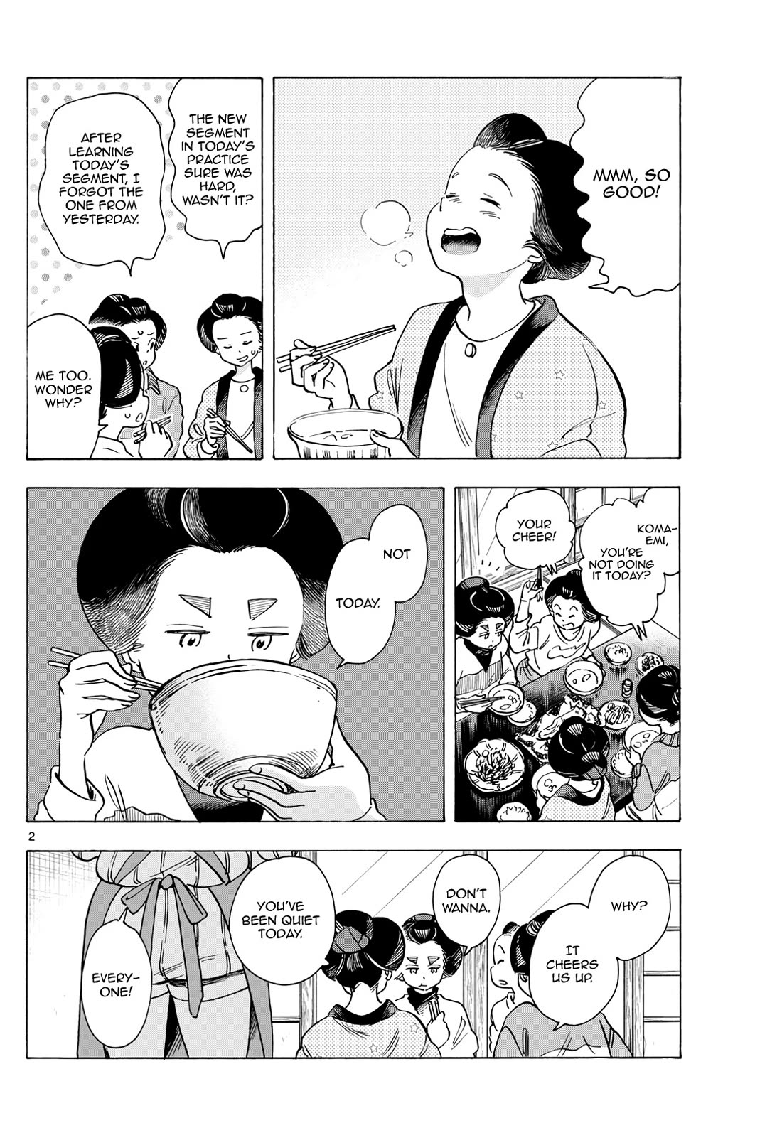 Maiko-san Chi no Makanai-san Chapter 281 page 2 - Chapter 281: My Nee-san