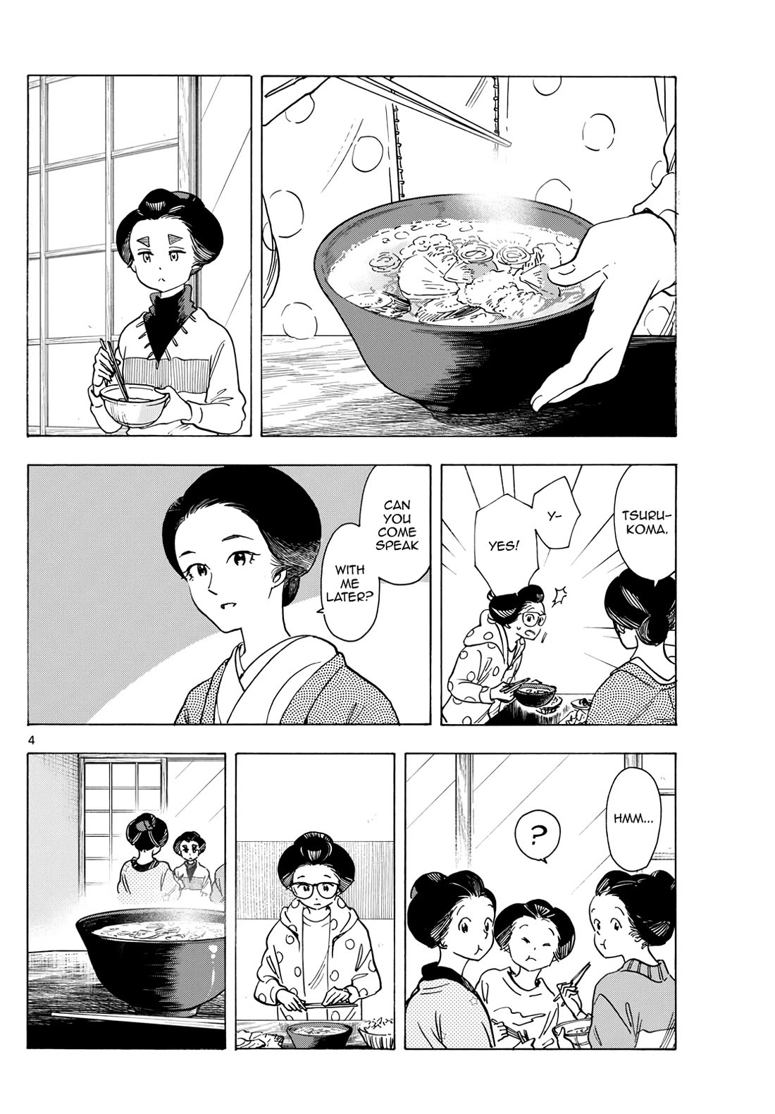 Maiko-san Chi no Makanai-san Chapter 281 page 4 - Chapter 281: My Nee-san