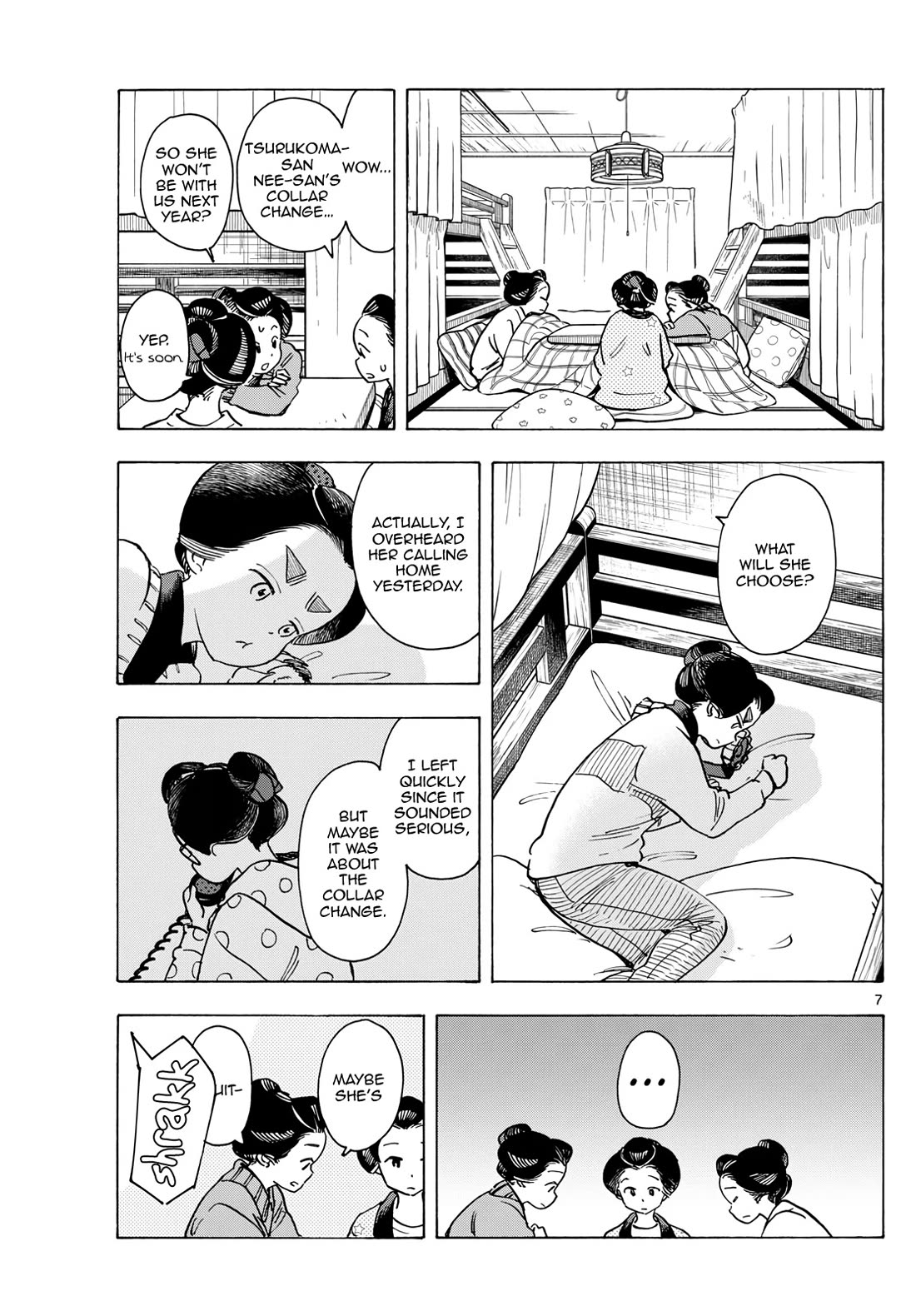 Maiko-san Chi no Makanai-san Chapter 281 page 7 - Chapter 281: My Nee-san