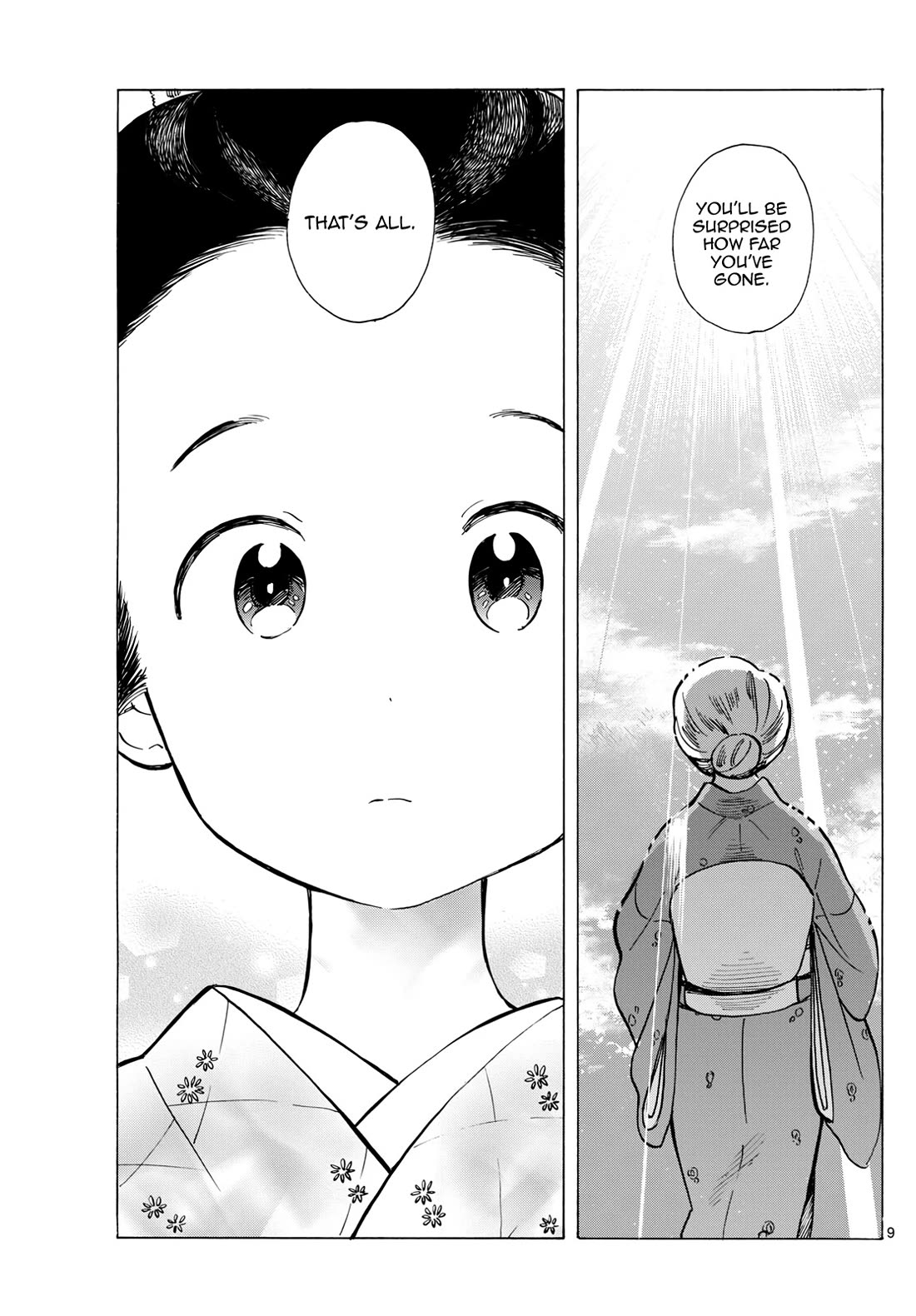 Maiko-san Chi no Makanai-san Chapter 282 page 9 - Chapter 282: Lost