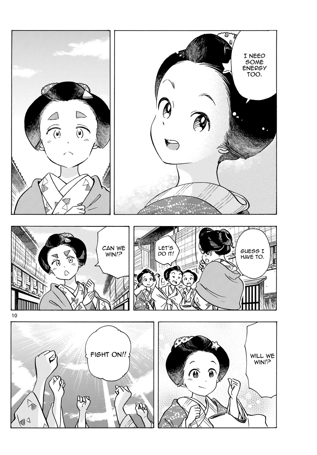 Maiko-san Chi no Makanai-san Chapter 283 page 10 - Chapter 283: Spring Is Coming