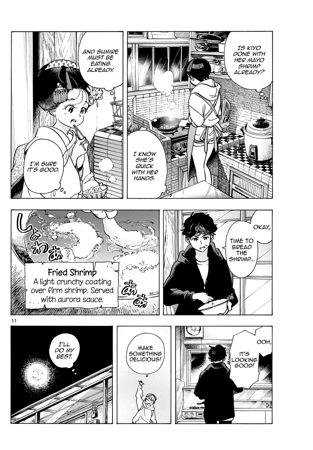 Maiko-san Chi no Makanai-san Chapter 287 page 11 - Chapter 287: Featured Item