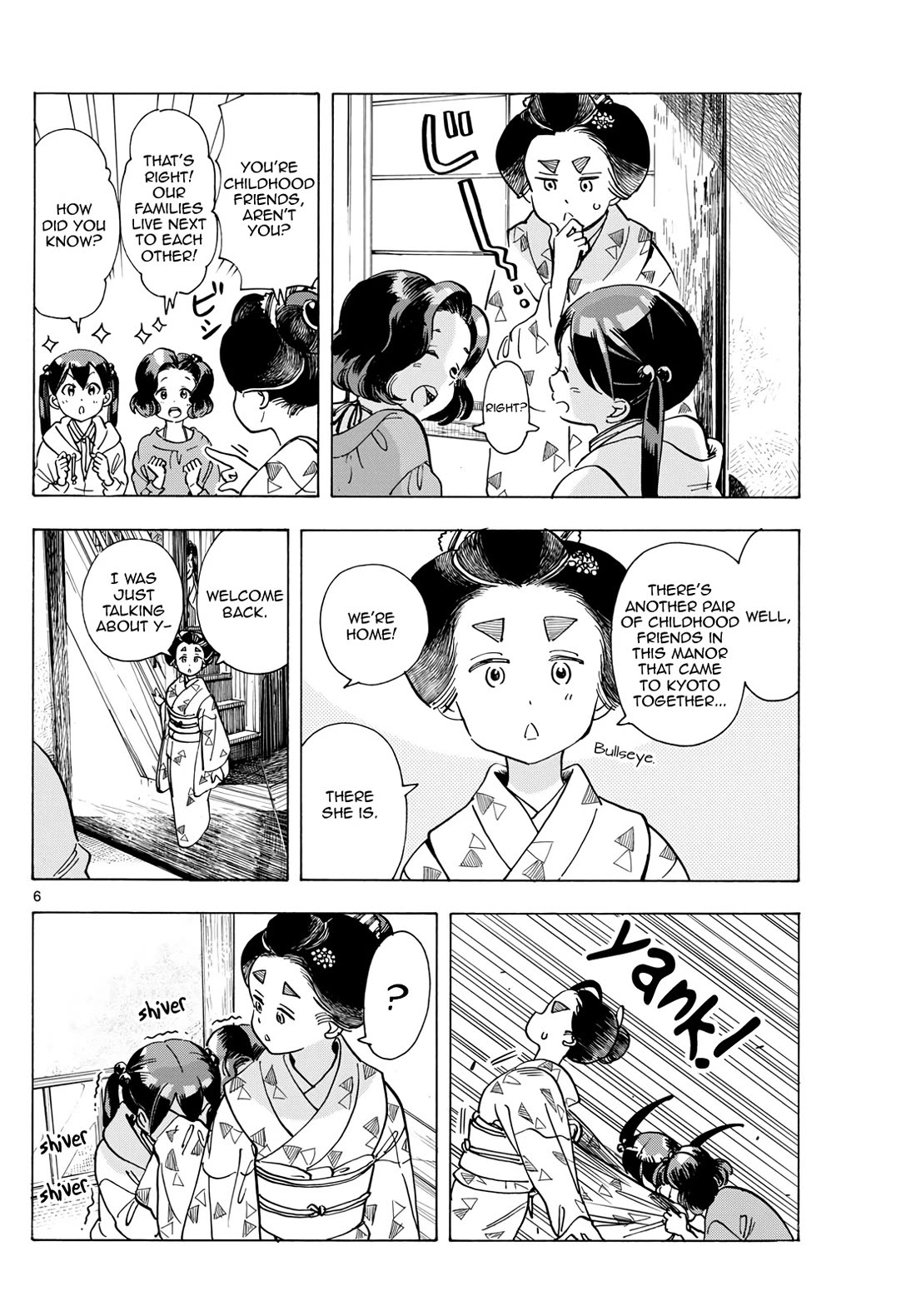 Maiko-san Chi no Makanai-san Chapter 288 page 6 - Chapter 288: Two Childhood Friends