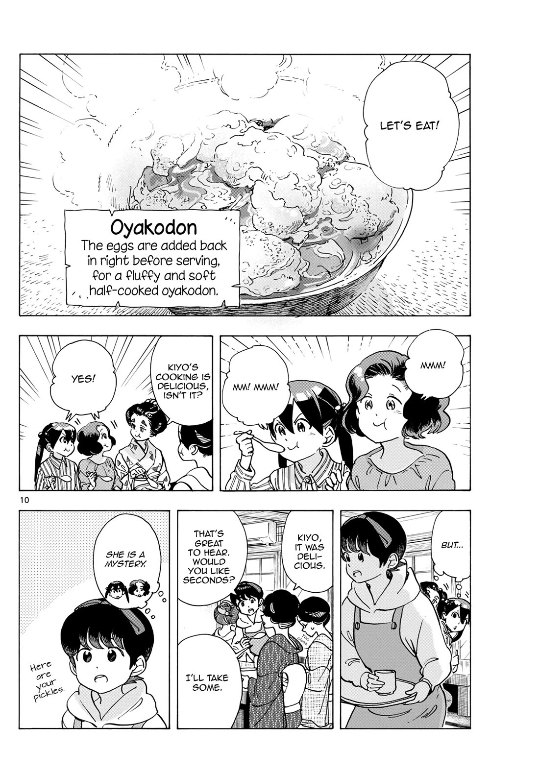 Maiko-san Chi no Makanai-san Chapter 289 page 10 - Chapter 289: About Kiyo