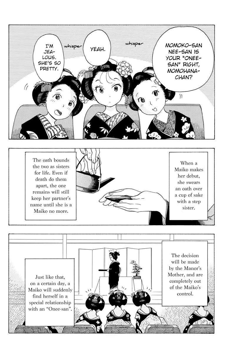 Maiko-san Chi no Makanai-san Chapter 29 page 7 - Chapter 29: Opening Ceremony