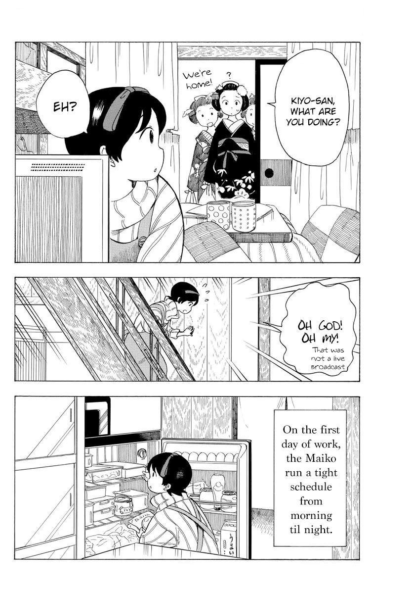 Maiko-san Chi no Makanai-san Chapter 29 page 9 - Chapter 29: Opening Ceremony