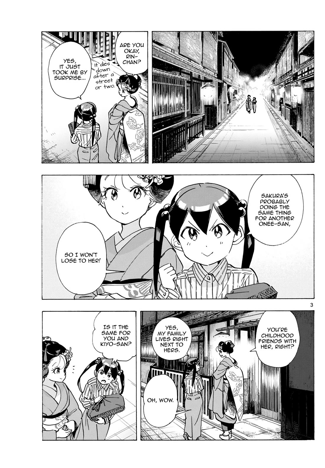 Maiko-san Chi no Makanai-san Chapter 290 page 3 - Chapter 290: A Comfortable Relationship