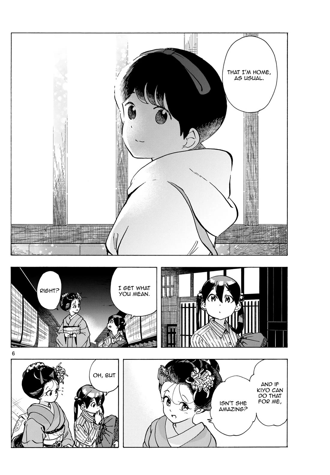 Maiko-san Chi no Makanai-san Chapter 290 page 6 - Chapter 290: A Comfortable Relationship