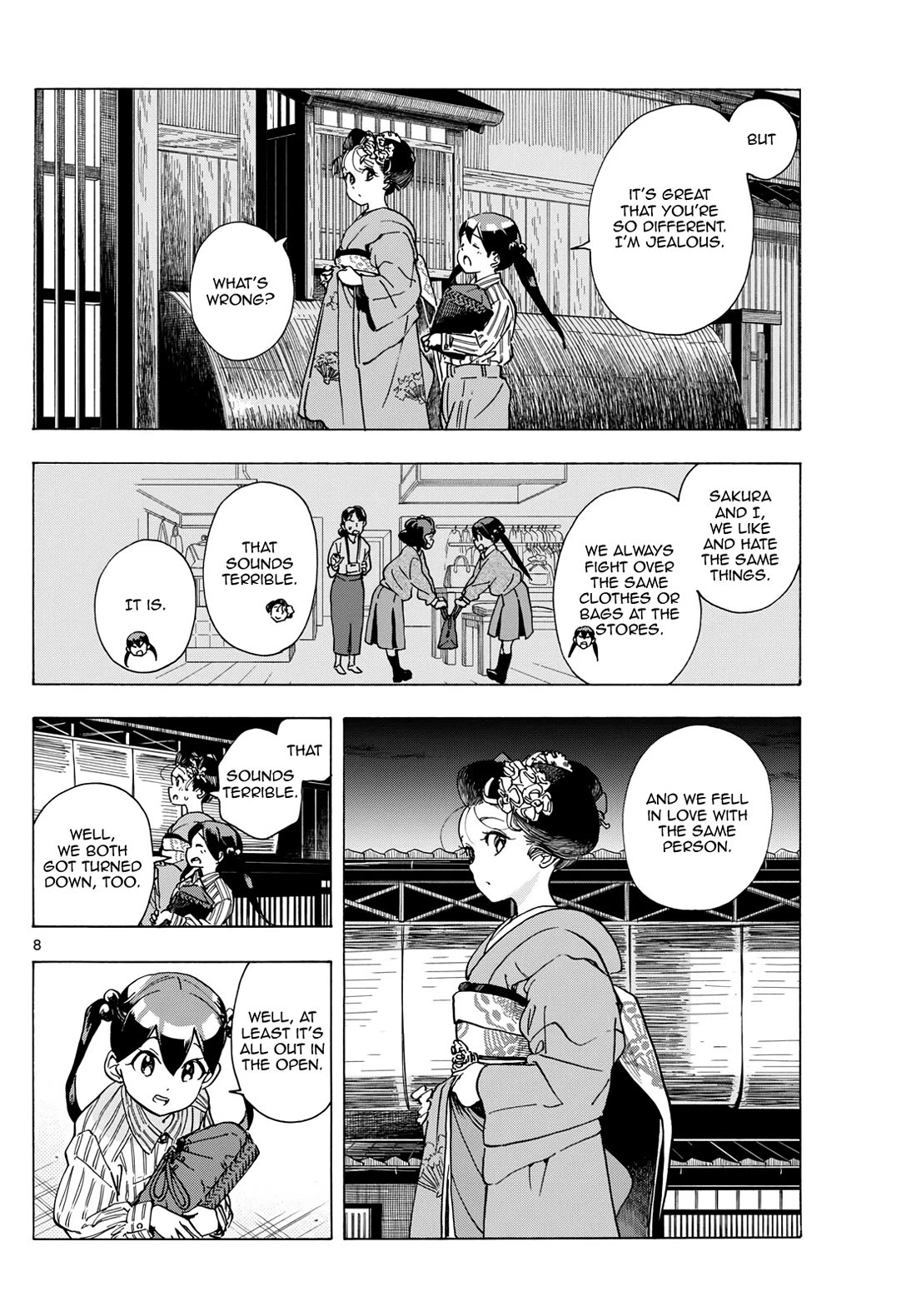 Maiko-san Chi no Makanai-san Chapter 290 page 8 - Chapter 290: A Comfortable Relationship