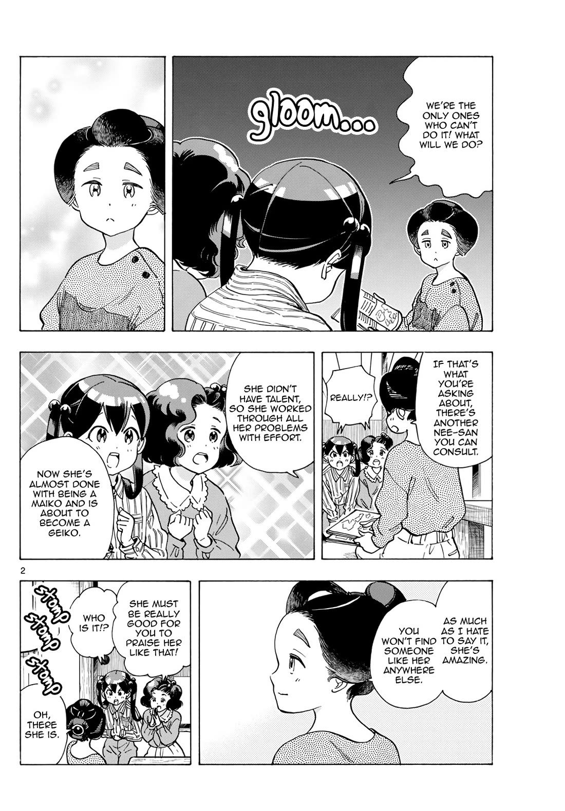 Maiko-san Chi no Makanai-san Chapter 291 page 2 - Chapter 291: The One Next to You