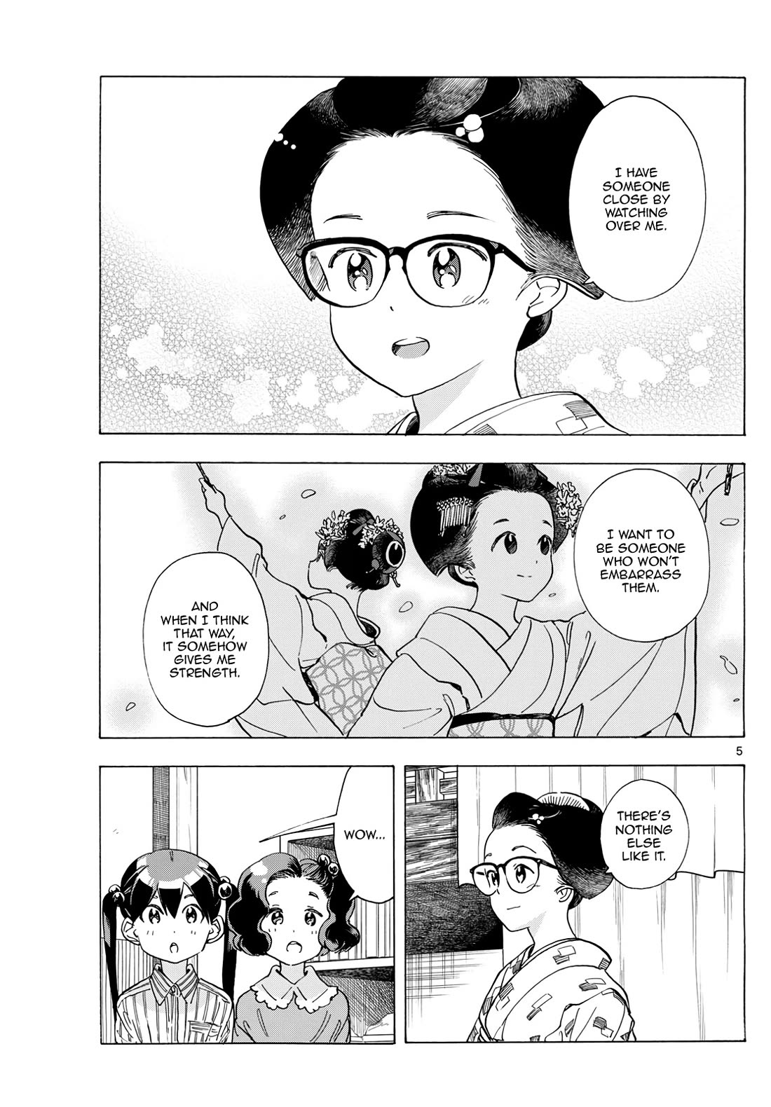 Maiko-san Chi no Makanai-san Chapter 291 page 5 - Chapter 291: The One Next to You