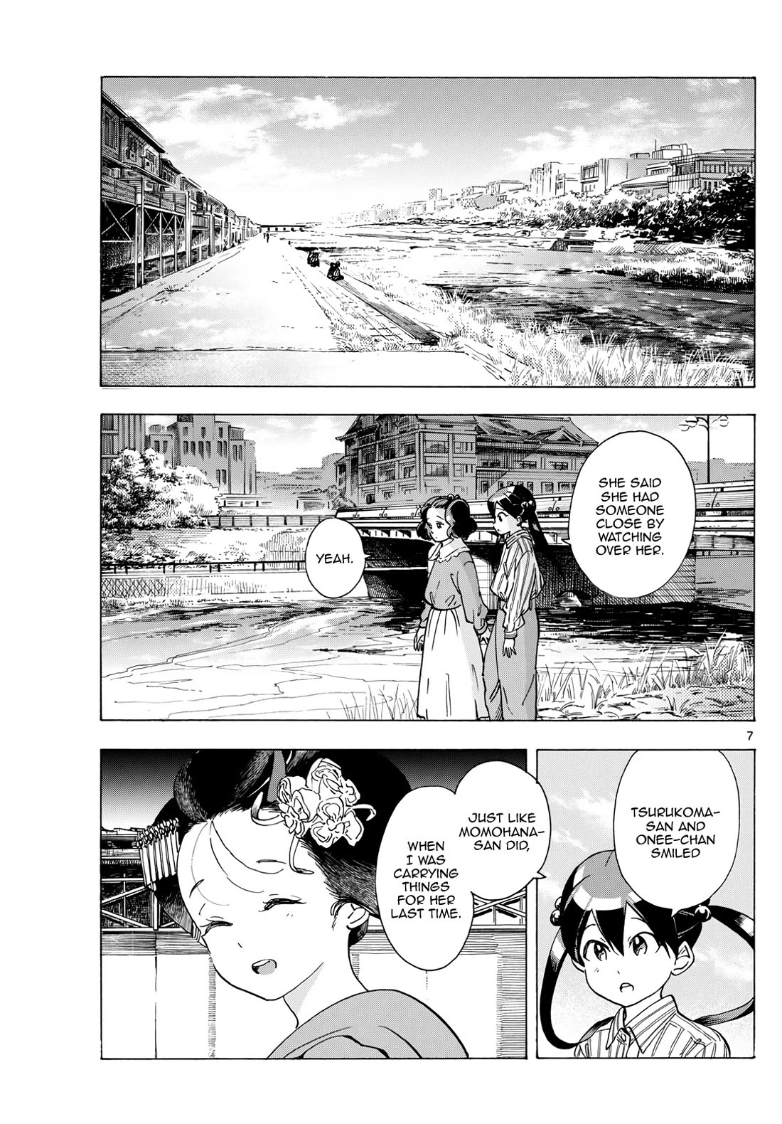 Maiko-san Chi no Makanai-san Chapter 291 page 7 - Chapter 291: The One Next to You