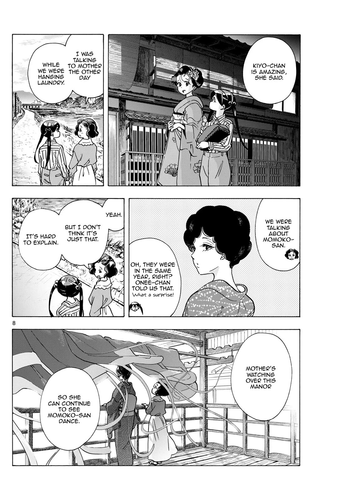 Maiko-san Chi no Makanai-san Chapter 291 page 8 - Chapter 291: The One Next to You