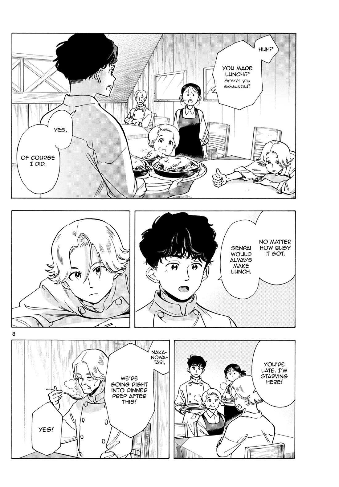 Maiko-san Chi no Makanai-san Chapter 292 page 8 - Chapter 292: Time Is Ripe