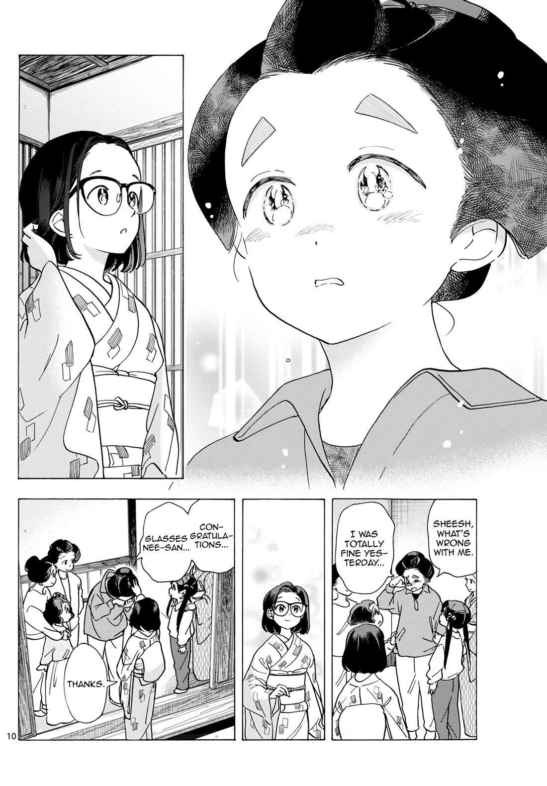 Maiko-san Chi no Makanai-san Chapter 293 page 10 - Chapter 293: It Doesn't Feel Real