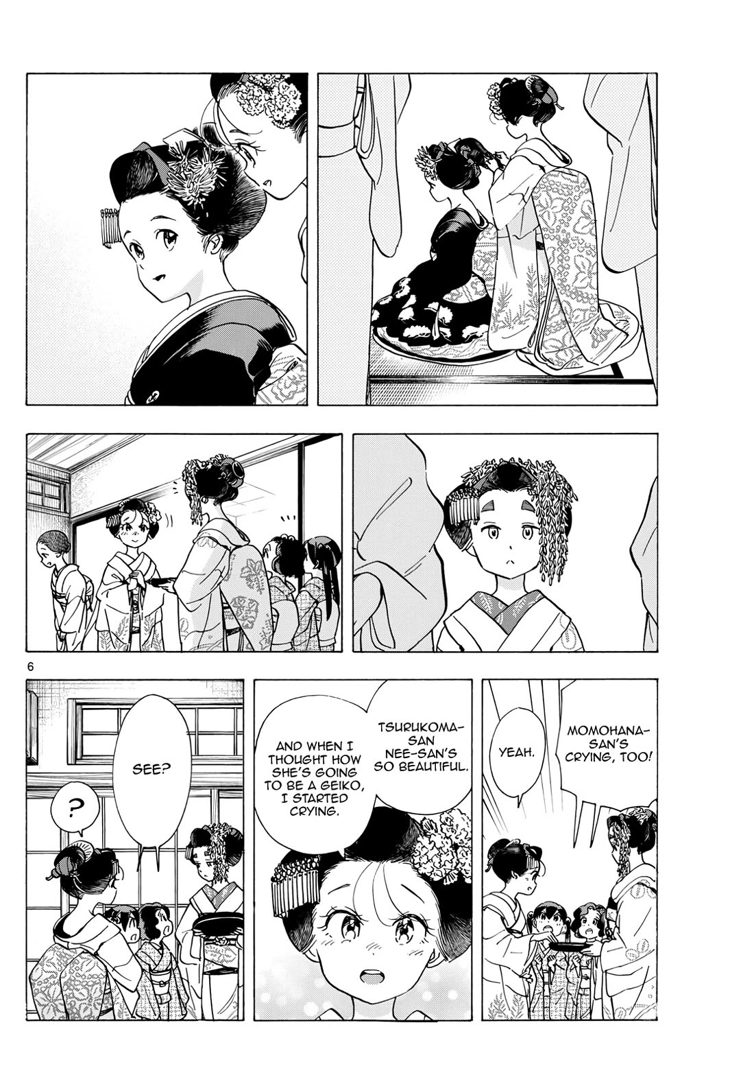 Maiko-san Chi no Makanai-san Chapter 293 page 6 - Chapter 293: It Doesn't Feel Real