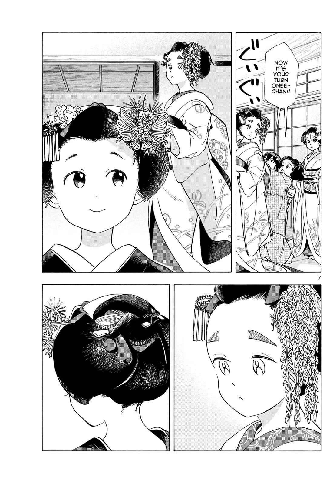 Maiko-san Chi no Makanai-san Chapter 293 page 7 - Chapter 293: It Doesn't Feel Real
