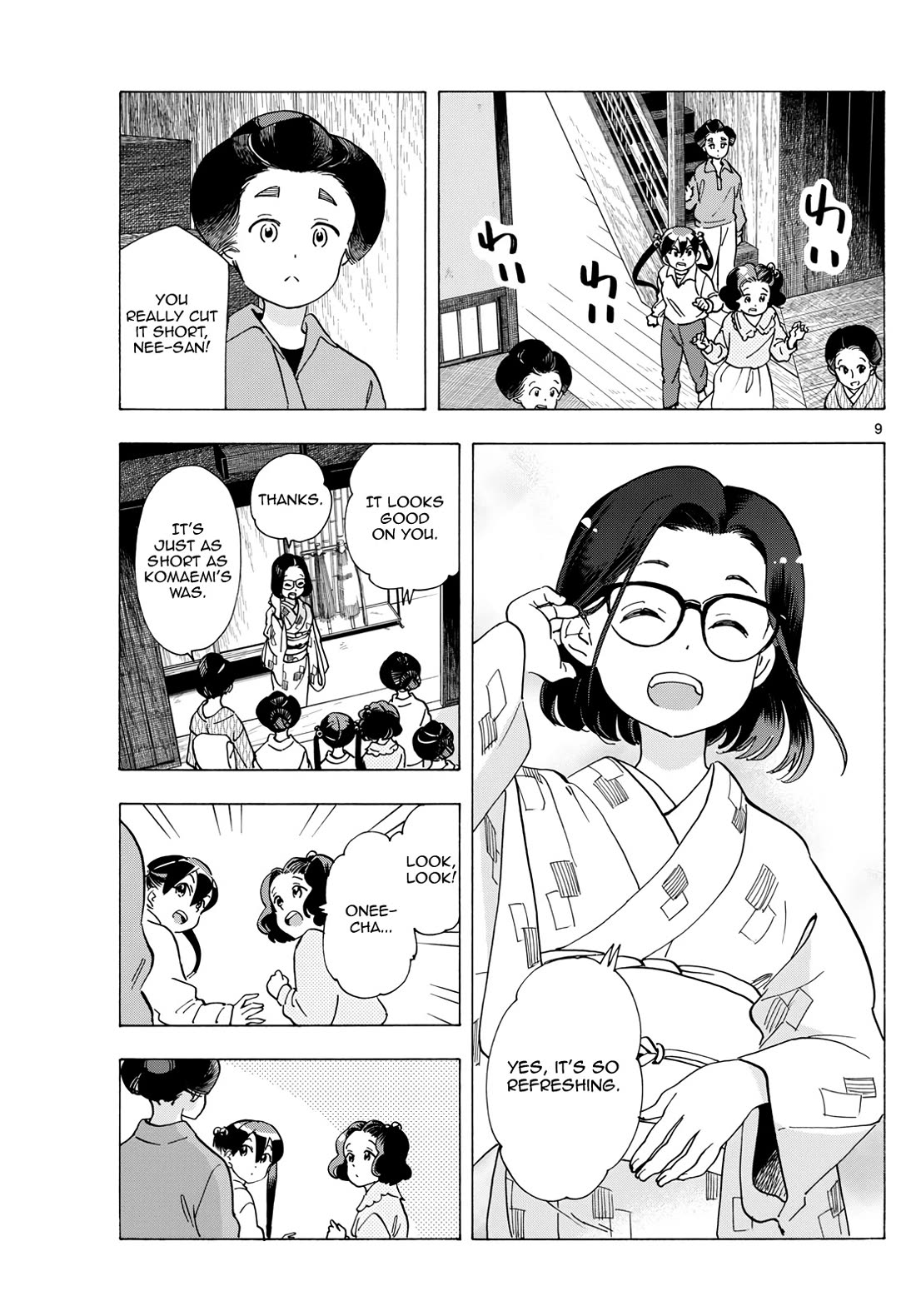 Maiko-san Chi no Makanai-san Chapter 293 page 9 - Chapter 293: It Doesn't Feel Real