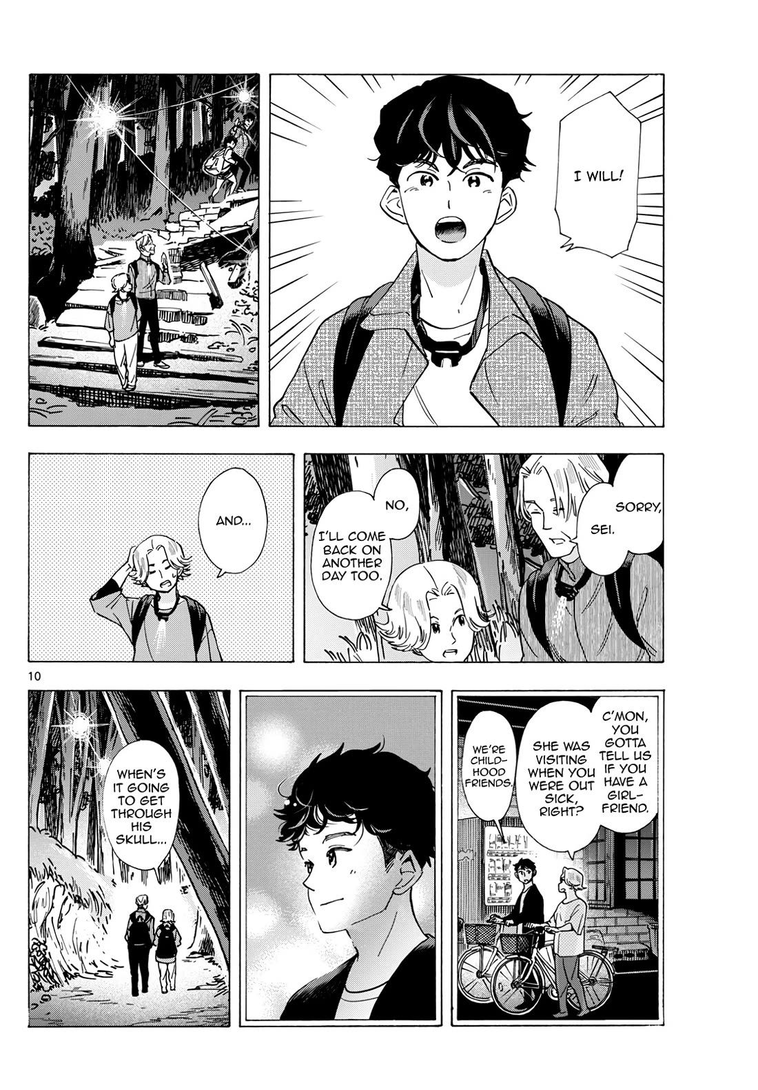 Maiko-san Chi no Makanai-san Chapter 296 page 10 - Chapter 296: We're Childhood Friends