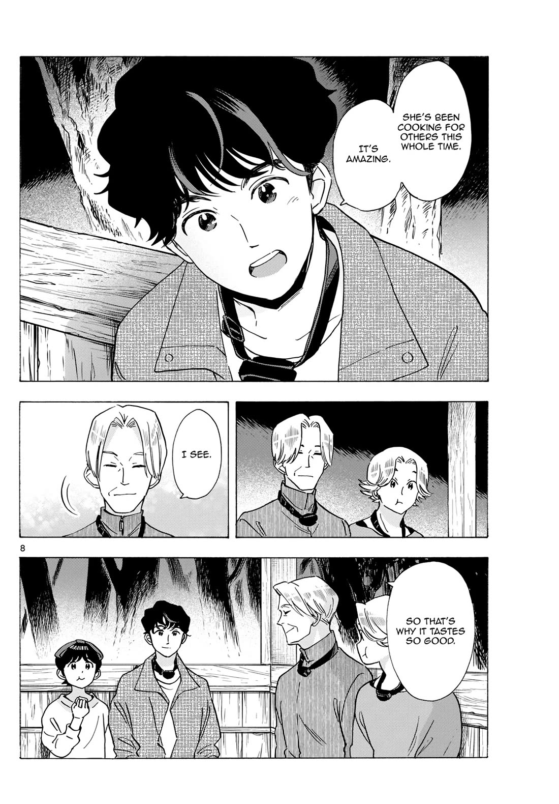 Maiko-san Chi no Makanai-san Chapter 296 page 8 - Chapter 296: We're Childhood Friends