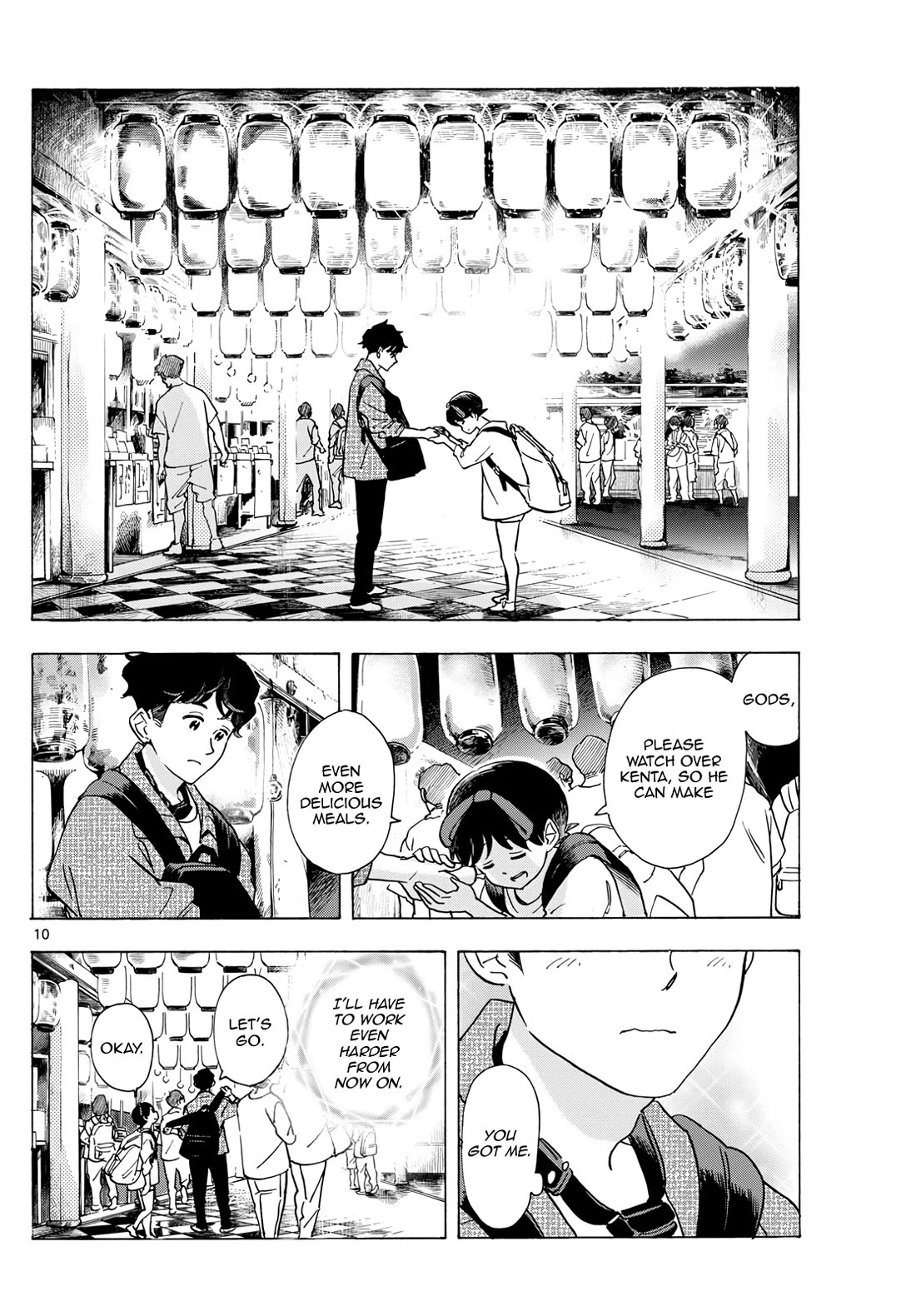 Maiko-san Chi no Makanai-san Chapter 297 page 10 - Chapter 297: Support and Lending a Hand