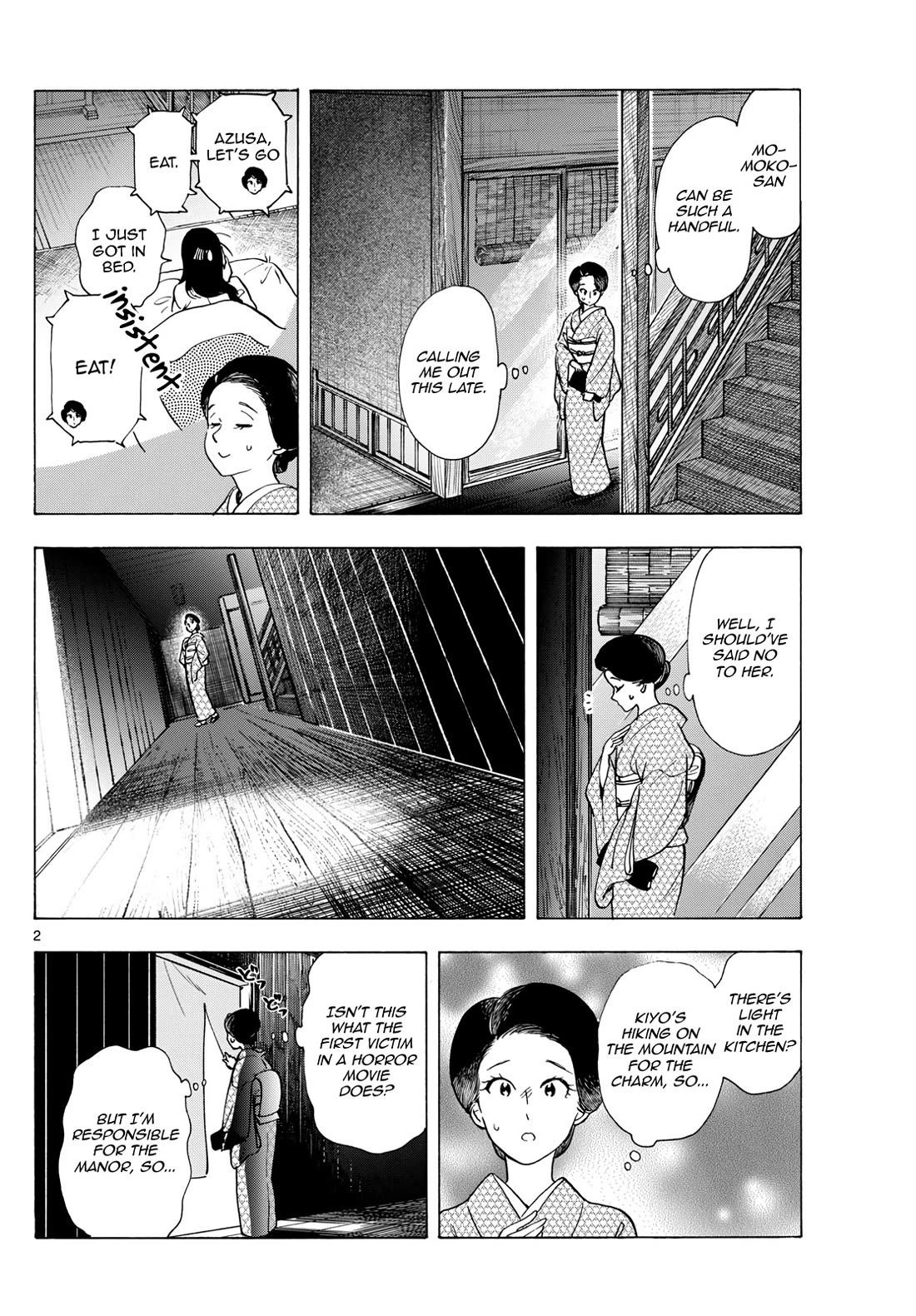 Maiko-san Chi no Makanai-san Chapter 298 page 2 - Chapter 298: Adults' Midnight Snack