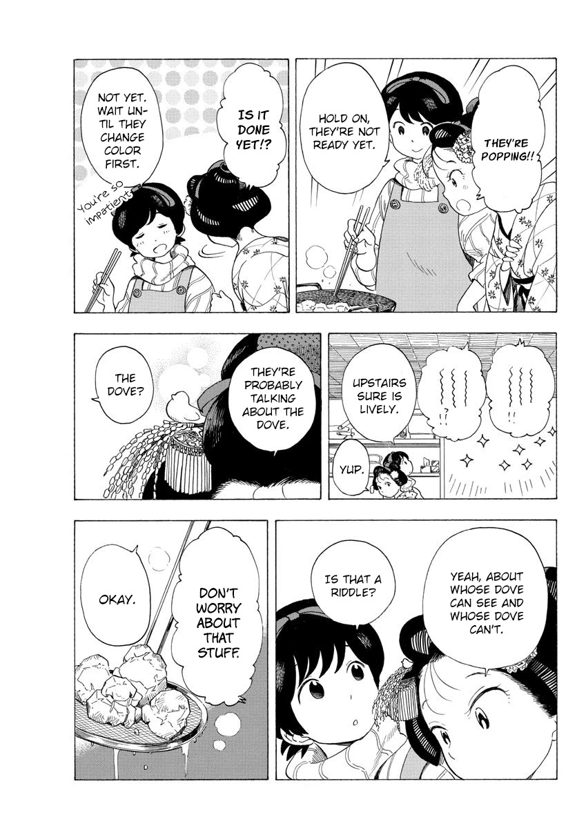 Maiko-san Chi no Makanai-san Chapter 30 page 7 - Chapter 30: White Dove